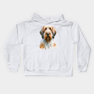 Spinone Italiano Watercolor - Beautiful Dog Kids Hoodie